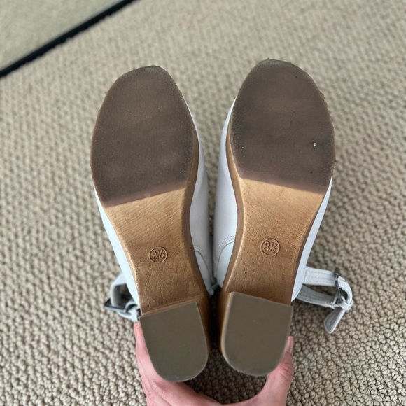 White Platform Clog - Picture 3 of 5